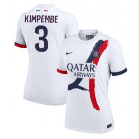 Paris Saint-Germain Presnel Kimpembe #3 Borta Kläder Dam 2024-25 Kortärmad